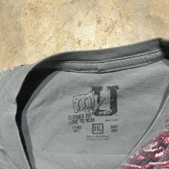 Vintage Y2k Alabama Crimson Tide Cross Grey Shirt - Picture 5 of 5